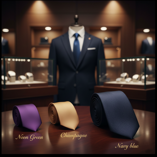 Corbata de seda para hombre