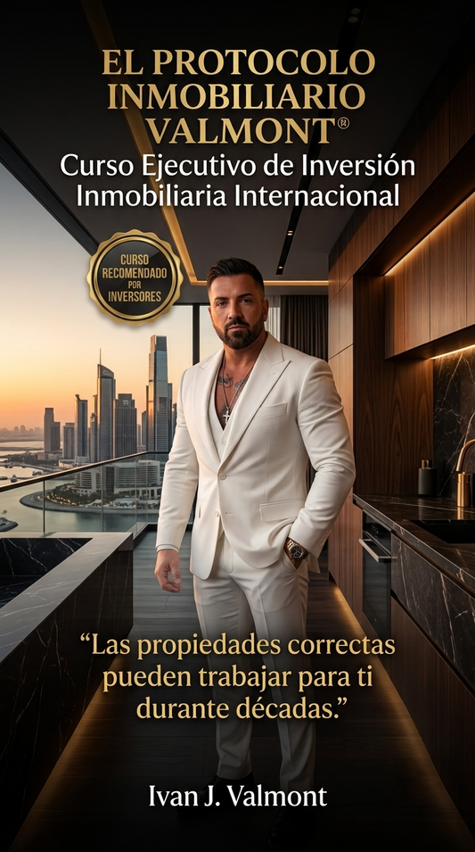 "EL PROTOCOLO VALMONT REALTY: Inversión Inmobiliaria Estratégica en los Mercados Globales (Masterclass – Edición Digital en Español)"