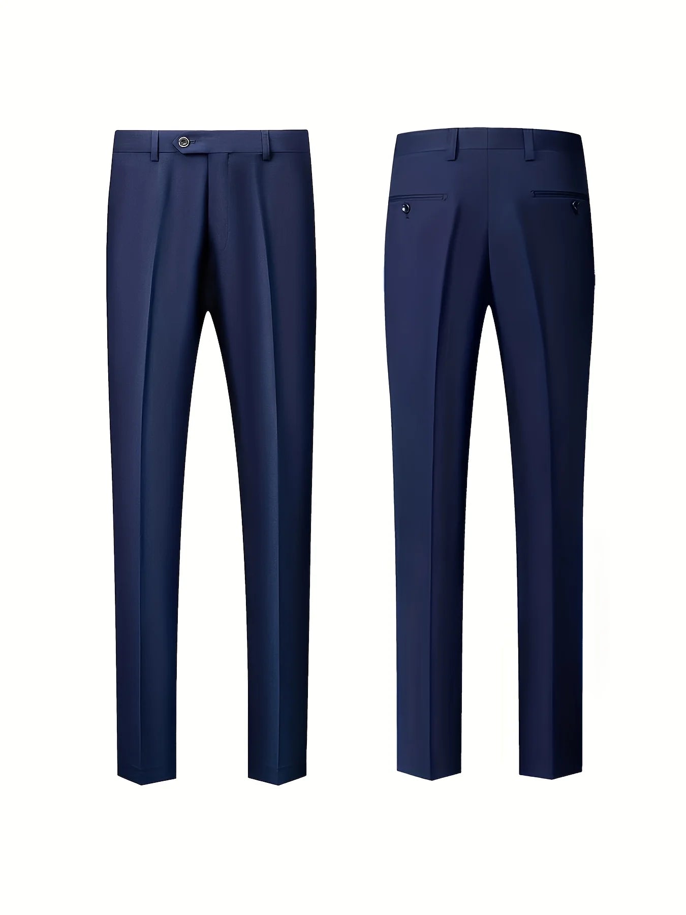 Traje de esmoquin formal de corte entallado para hombre de negocios