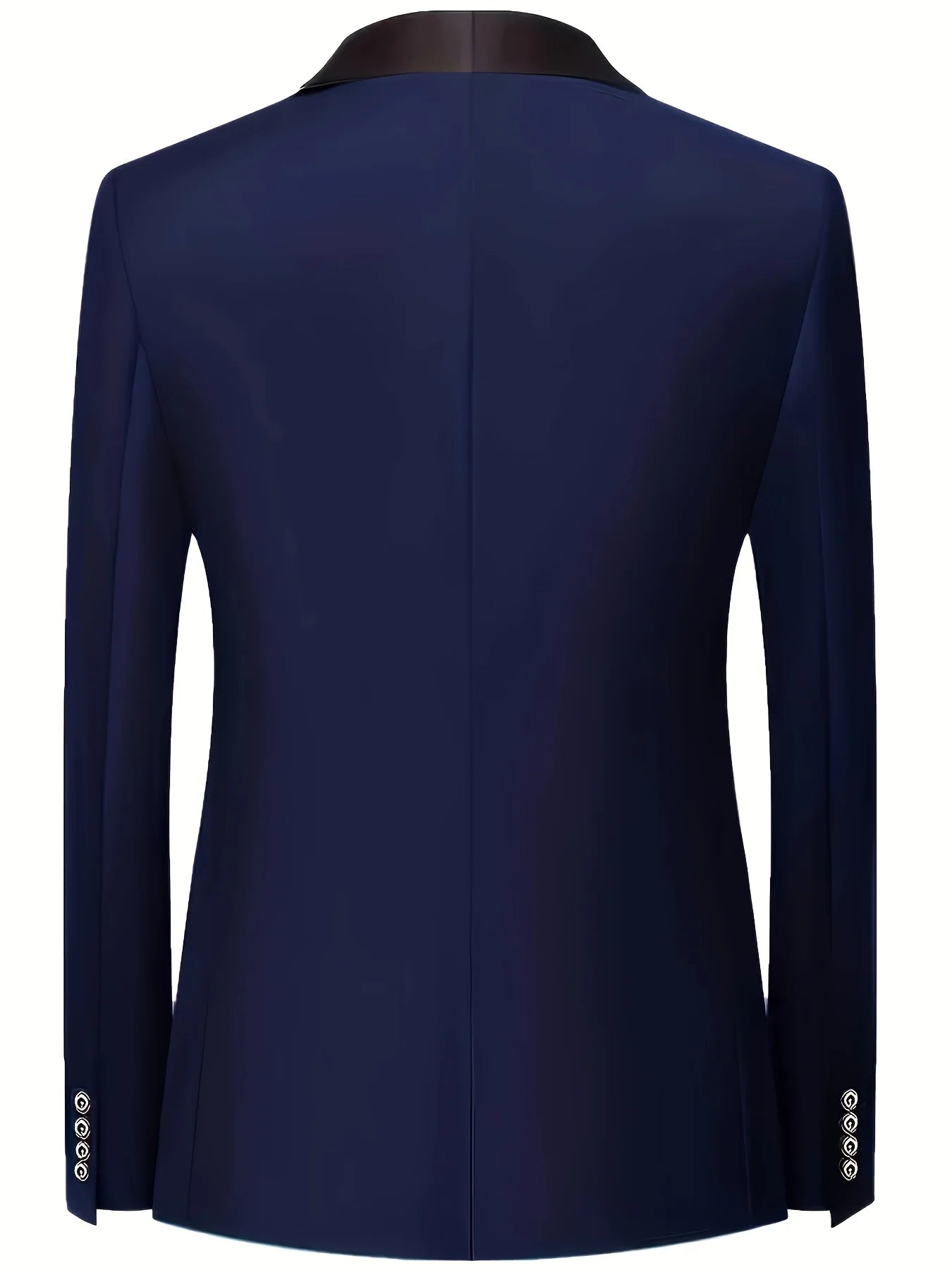 Traje de esmoquin formal de corte entallado para hombre de negocios