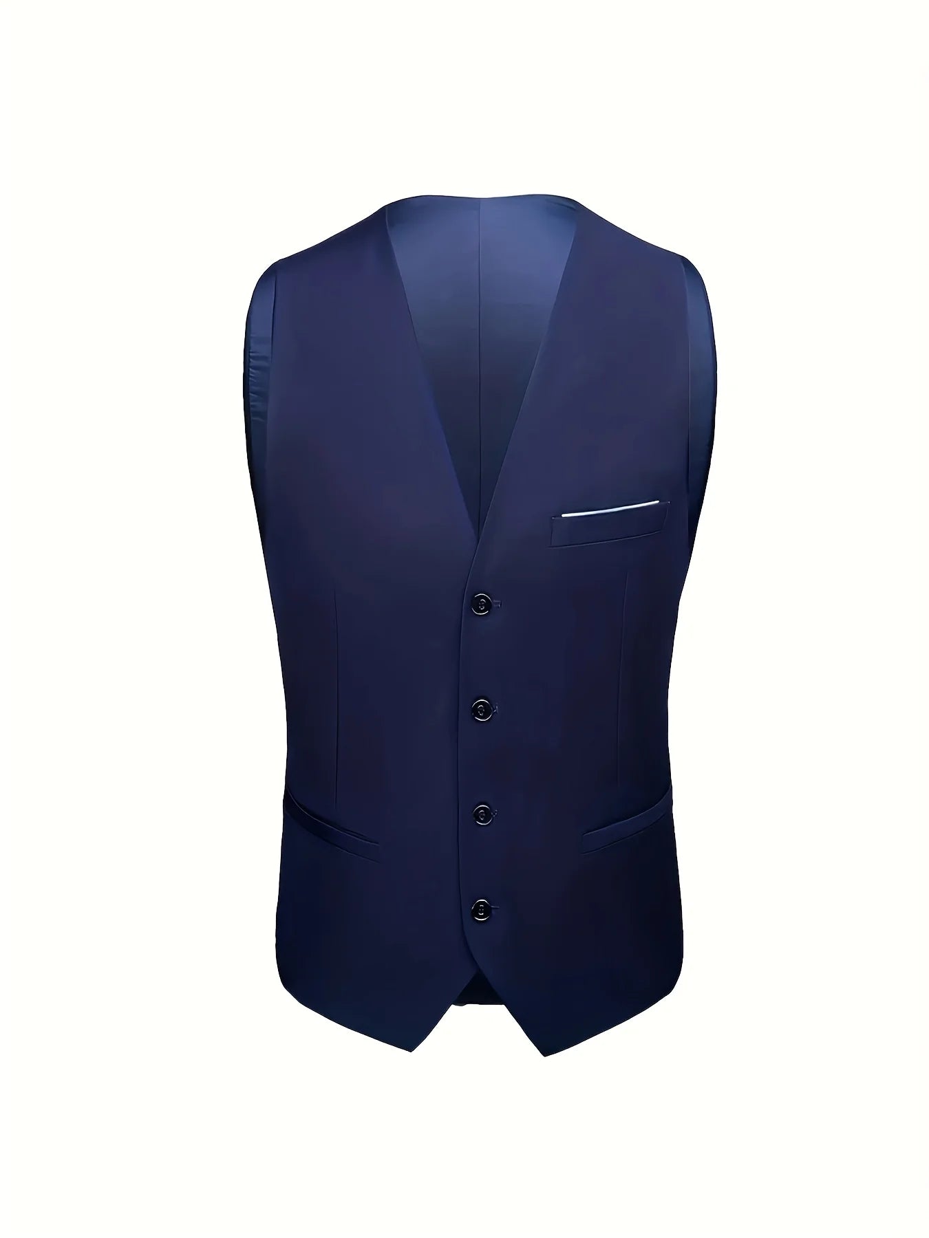 Traje de esmoquin formal de corte entallado para hombre de negocios